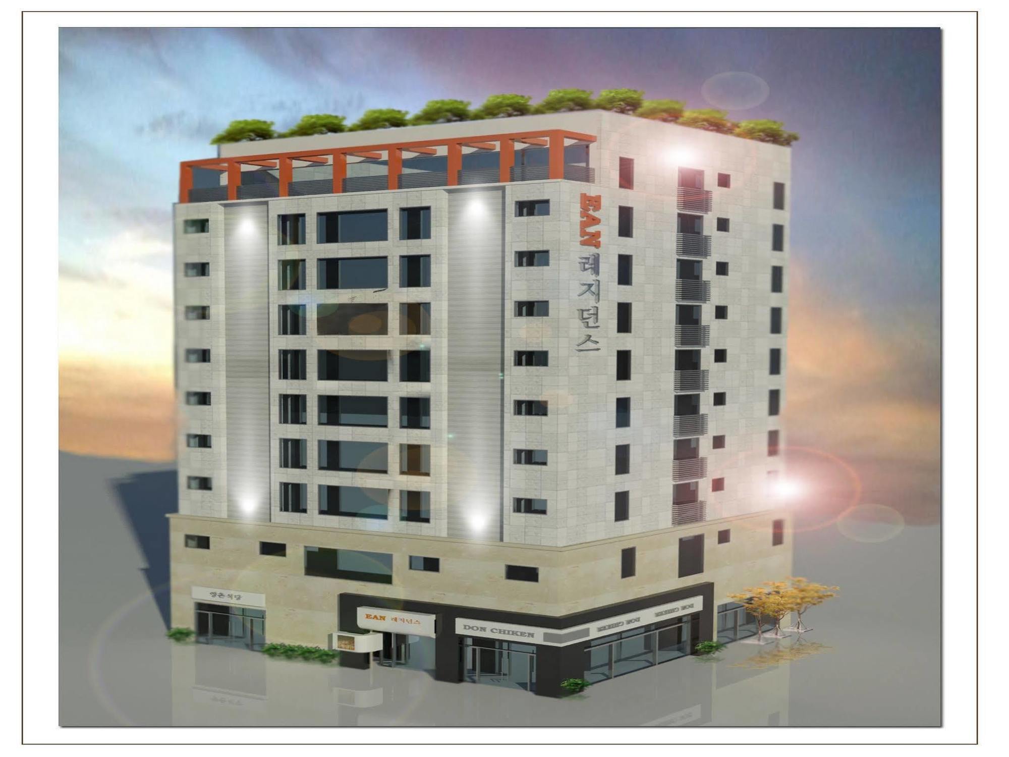 Ean Residence Hotel Daejeon Bagian luar foto